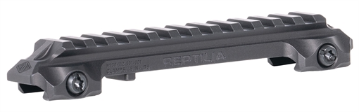 Picture of Reptilia LLC 100269 RMU Mount 12 Slot Black 7075-T6 Aluminum Mil-Spec 1913 Picatinny Rail Mount 100269 100-269
