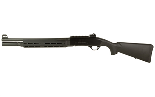Picture of Retay 724 Patrol w/Aluminum Forend Shotgun 12ga 3" Chamber 4rd Capacity 18.5" Barrel Black Synthetic Matte Finish 724PAT-BLK