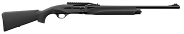 Picture of Retay USA Gordion Slug 12 Gauge 3" 4+1 24" Black Vent Rib Barrel, Stainless Aluminum Receiver, Fixed w/Pistol Grip Black Synthetic Stock GORSLBLK24