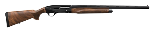 Picture of Retay USA Gordion Upland Inertia Plus 12 Gauge with 26" Deep Bore Drilled Barrel, 3" Chamber, 4+1 Capacity, Polished Jet Black Metal Finish & Turkish Walnut Stock Right Hand (Full Size) GORPLBLK26