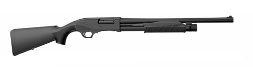 Picture of Retay USA GPS Tactical Inertia Plus 12 Gauge with 18.50" Deep Bore Drilled Barrel, 3" Chamber, 5+1 Capacity, Matte Black Metal Finish & Black Synthetic Stock Right Hand (Full Size) GPSTAC18