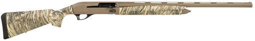 Picture of Retay USA Masai Mara Inertia Plus 20 Gauge 3" 4+1 (2.75") 26" Deep Bore Drilled, FDE Barrel/Rec, Realtree Max-7 Synthetic Furniture, TruGlo Fiber Optic Sight R251ECMX26