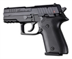 Picture of Rex Compact Grips Hogue Solid Black Grips HOG-93149