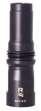 Picture of Rugged Suppressor M249 Muzzle Device Black with 9/16x24 LH Threads & Dual Taper Locking System for Surge762, Razor762 & Micro30 Suppressors MD001