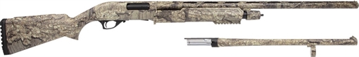 Picture of Rock Island Armory Rock Island Deer/Security Pump Shotgun Combo 12 ga. 18.5/28 in. Realtree Timber 3 in. 5 rd. PA12C1828-TIM