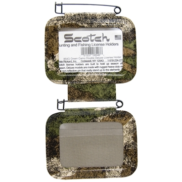 Picture of Pete Rickard Rickards Hunting License Holder Double Camo 854G 051537085466