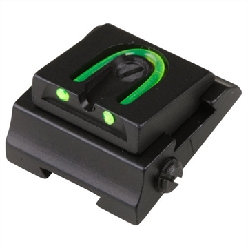 Picture of Williams Gun Sight RIFLE ADJUSTABLE FIBER OPTIC 1/4'' WGOS REAR SIGHT GREEN 60218