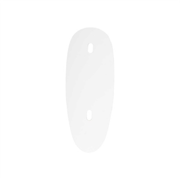 Picture of 100 Straight Products 1/8'' POLYMER SPACER WHITE POLYMER 01400S118W