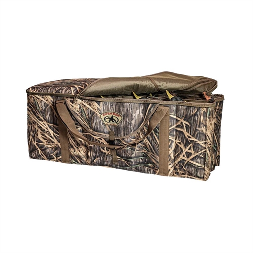 Picture of Rig 'Em Right 12-Slot Deluxe Duck Decoy Bag Mossy Oak Original Shadowgrass    021-DX-OS