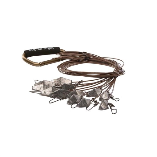 Picture of Rig 'Em Right Xtreme Coated Cable Decoy Anchors 48" 4oz 12/ct 001-48-TXC