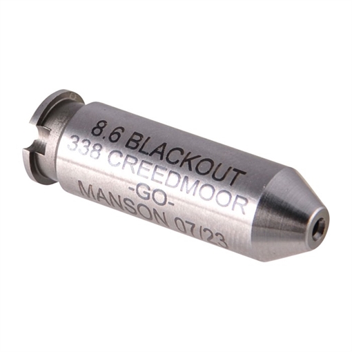 Picture of Manson Precision 8.6 BLACKOUT GO GAUGE HEADSPACE GAUGE STEEL GO8.6BLK GO8.6BLACKOUT