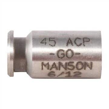 Picture of Manson Precision GO GAUGE FITS .45 ACP STEEL G045AUTO