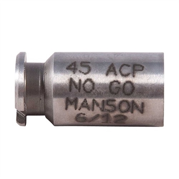 Picture of Manson Precision NO GO GAUGE FITS .45 ACP STEEL NG45AUTO