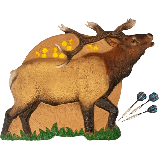 Picture of Rinehart Rinehart Game Room Dartboard Bull Elk 24111 -