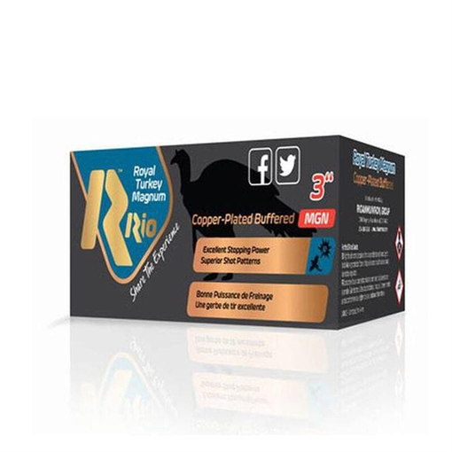 Picture of Rio Ammunition Royal Turkey 12Gauge 1 3/4oz 6Shot 10 Per Box/25 Case RTBCM506