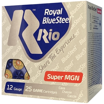 Picture of Rio Ammunition BlueSteel Royal 12Gauge 3" 1 3/8oz 25 Per Box/10 Case RBSM403