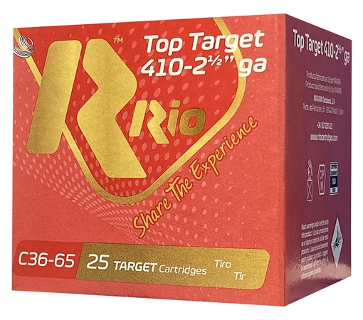 Picture of Rio TT410 .410ga 2.5 inch Shotgun Shells - #9 | 1/2 oz. | 1200 fps | 25rd Box RC369