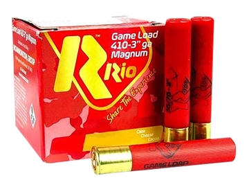 Picture of Rio Ammunition Game Load 410Gauge 3" 11/16oz 8Shot 25 Per Box/10 Case RCHV368