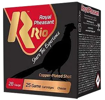 Picture of Rio Ammunition Royal Pheasant 28Gauge 2.75" Copper 5Shot 25 Per Box/10 Case RPC285