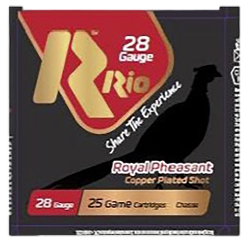 Picture of Rio Ammunition Royal Pheasant 28Gauge 2.75" Copper-Plated 5Shot RPC285