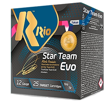 Picture of Rio Star Team Evo Spreader 28 Shotshells 12ga 2-3/4" 1oz 1250 fps #8.5 25/ct STSP2885