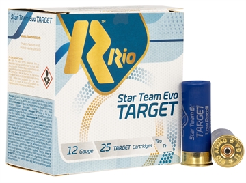 Picture of Rio Ammunition Team Target 12Gauge 2.75" 1 1/8oz 8Shot 25 Per Box/10 Case STT32LR8