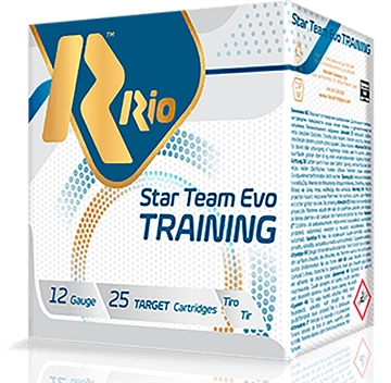 Picture of Rio Ammunition Star Team EVO 12Gauge 2.75" 1 1/8oz 7.5Shot 25 Per Box/10 Case STT32X75