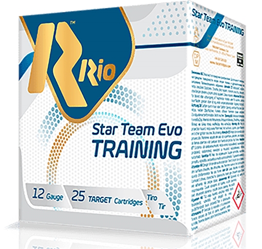 Picture of Rio Ammunition Star Team EVO 12Gauge 2.75" 1 1/8oz 7.5Shot 25 Per Box/10 Case STT32X8