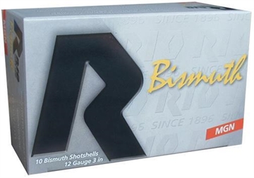 Picture of Rio Bismuth Magnum Shotshell 12 ga 3" MAX 1-1/4" #4 1400 fps 10/Box RBIMGN364