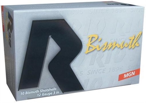 Picture of Rio Bismuth Magnum Shotshell 12 ga 3" MAX 1-5/8" #3 1350 fps 10/Box RBIMGN463
