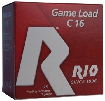 Picture of Rio Field 16 ga 2 3/4" 3 dr 1 oz #8 1300 fps - 25/box RC168