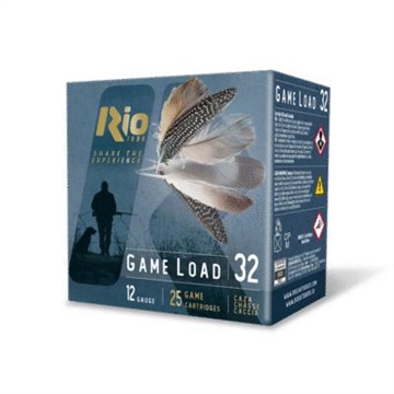 Picture of Rio Game Load Lead Shotshells 12ga 2-3/4" 1-1/8oz 1280 fps #5 25/ct SG325