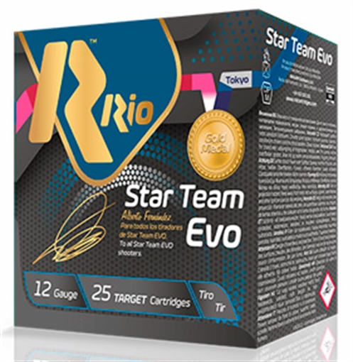 Picture of Rio Ammunition Team Target 12Gauge 2.75" 1 1/8oz 7.5Shot 25 Per Box/10 Case STT32LR75