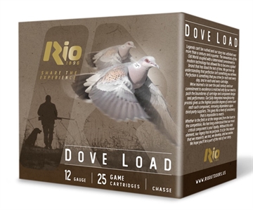 Picture of Rio Dove Load Shotshells 12ga 2-3/4" 1oz 1250 fps #8 25/ct RDL288