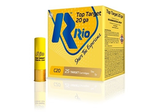 Picture of Rio Top Target 20ga 2.75 inch Shotgun Shells - #7.5 | 7/8 oz. | 1250 fps TT2075