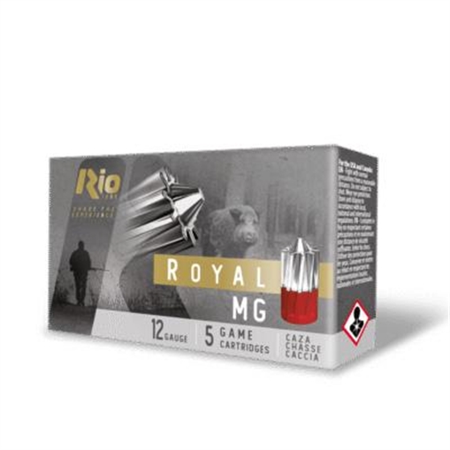 Picture of Rio Royal Bala MG Slug Shotshells 12ga 2-3/4" 1oz 1410 fps Slug 5/ct RNMG12