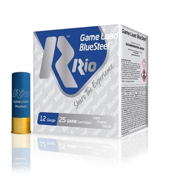 Picture of Rio Ammunition BlueSteel Royal 12Gauge 3.50" 1 3/8oz 2Shot 25 Per Box/10 Case RBSSM402