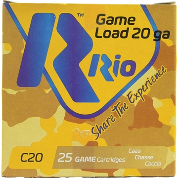 Picture of Rio Ammunition Royal Buck 20Gauge 2.75" 1 1/8oz 0Buck Shot 25 Per Box/10 Case RB209