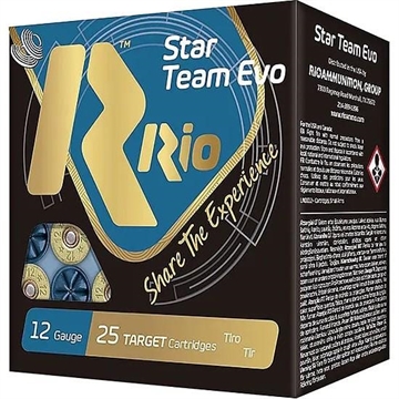Picture of Rio Star Team EVO 28 Low Recoil Shotshells 12ga 2-3/4" 1oz 1135fps #8 25/ct ST28LR8