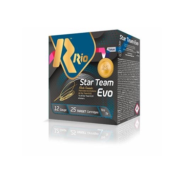 Picture of RIO Star Team EVO 32 Low Recoil Shotshells 12ga 2-3/4" 1150 fps 1-1/8oz #9 25/ct ST32LR9
