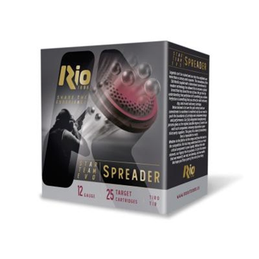 Picture of Rio Star Team Evo Spreader High Velocity Shotshells 12ga 2-3/4" 1-1/8oz 1335 fps #7.5 25/ct STSP32HV75