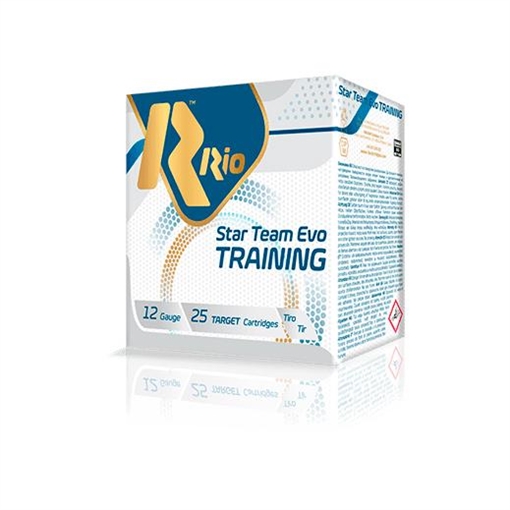 Picture of Rio Star Team Training 12ga Target Load 2.75 inch Shotgun Shells - #7.5 | 7/8 oz. | 1200 fps | 25rd Box STT2475