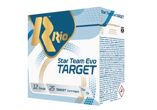 Picture of Rio Star Team Target 24 Light 12ga 2.75 inch Shotgun Shells Low Recoil - #7.5 | 7/8 oz. | 1200 fps | 250rd Case STT24LT75