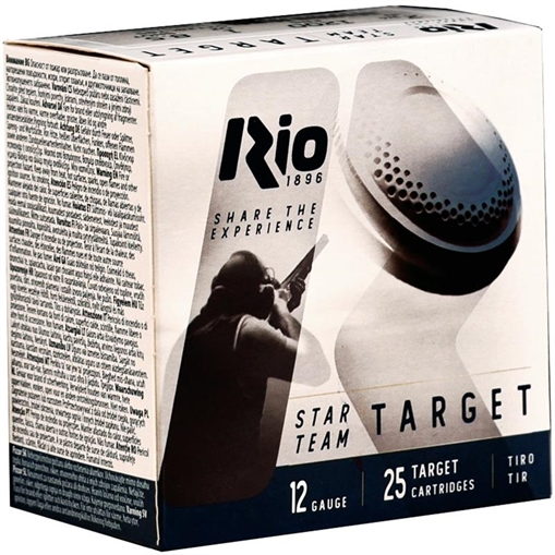 Picture of Rio Star Team Target Low Recoil Shotshells 12ga 2-3/4" 1oz #8.5 1200 fps 25/ct STT28LT85