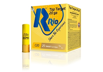 Picture of Rio Top Target 20ga 2.75 inch Shotgun Shells - #7.5 | 7/8 oz. | 1250 fps | 250rd Case TT2075