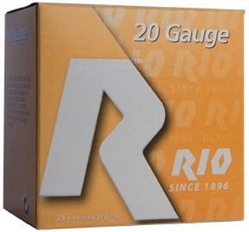Picture of Rio Top Target Shotshell 20 ga 2-3/4" 7/8 oz #9 25/Box TT209