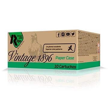 Picture of Rio Vintage 1896 Paper Flyer Lite 36 Shotshells 12 ga 2-3/4" 1-1/4oz #7.5 1250 fps 25/ct VP36FLT75