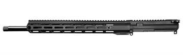 Picture of Rise Armament Complete Upper, 22 ARC, 18" Stainless Steel Barrel, 1:7 Twist, 1/2x28 Threaded, Rifle Length Gas System, 15.25" Free Float M-LOK Handguard, Black Nitride Bolt Carrier Group, Ambidextrous Charging Handle, Anodized Finish, Black RA-22ARC-CU-BLK-18