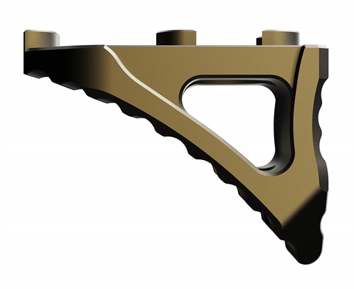 Picture of Rise Armament Micro Hand Stop Skeletonized Spartan Bronze Aluminum for M-LOK Handgaurd RA030SB