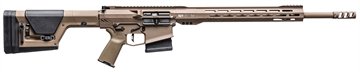 Picture of Rise Armament RA-1121XR, Semi-automatic Rifle, AR, 6.5 Creedmoor, 22" Stainless Steel Barrel, RISE Armament RA-701 Compensator, Cerakote Finish, Flat Dark Earth, Magpul PRS Stock, 15" Free Float M-LOK Handguard, Rise Armament Single Stage Trigger, 10 Rounds, 2 Magazines RA-1121-65-2FDE RA1121652FDE